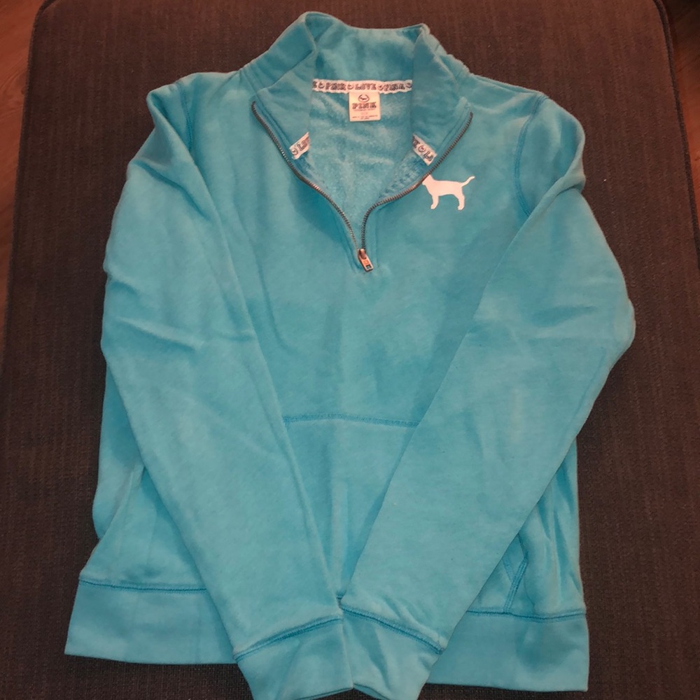 PINK Victoria Secret, size S half zip.